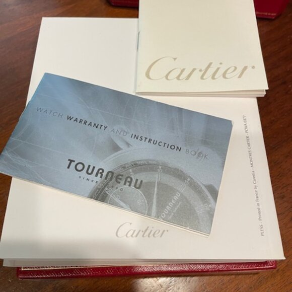 Authentic Cartier Chronoscaph Chronograph Quartz Black Dial Ladies Watch - Picture 12 of 13